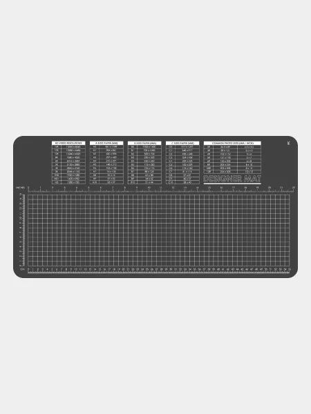 Designer Mat Standard Grey
