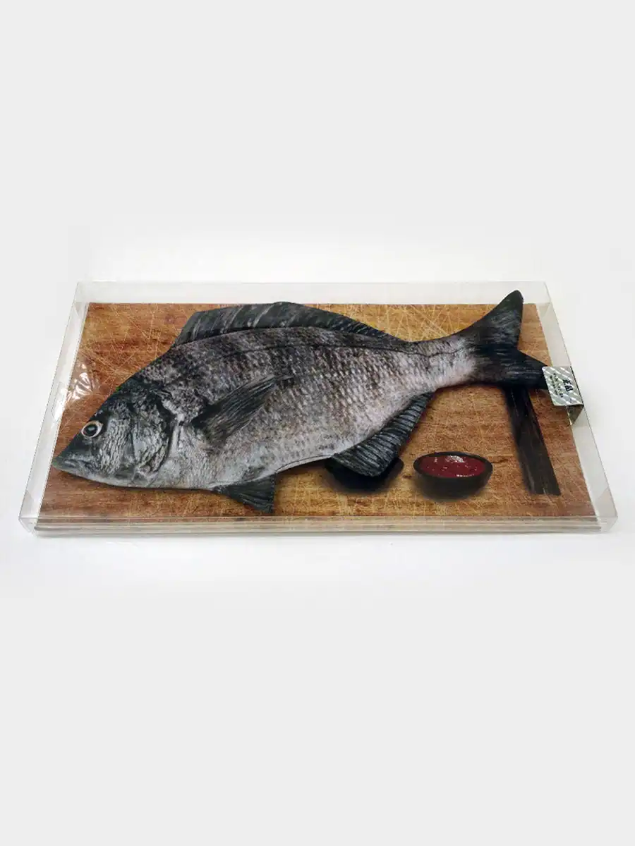 Black Porgy Fish Pencil Case