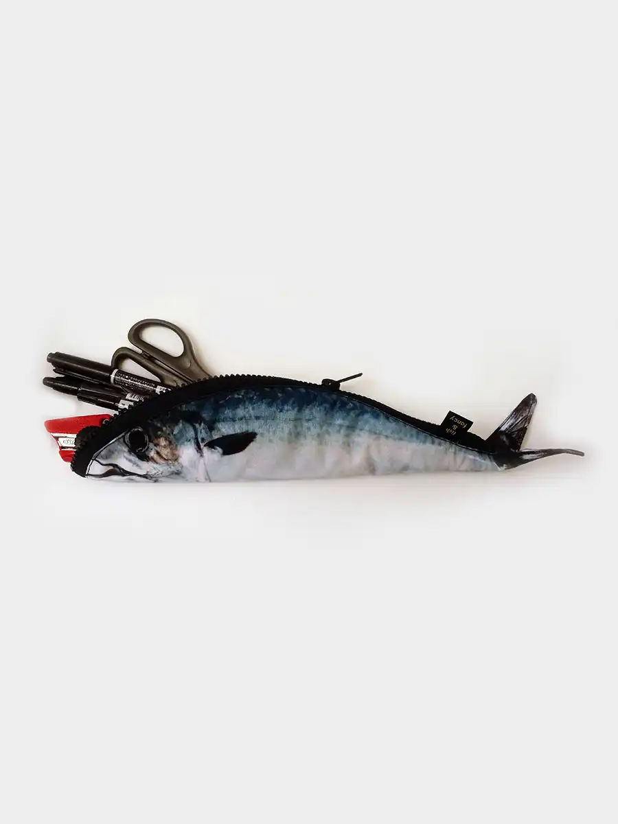 Mackerel Fish Pencil Case