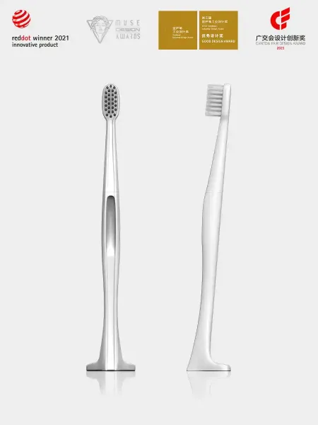 Flow T Brush White - Brush Head X4