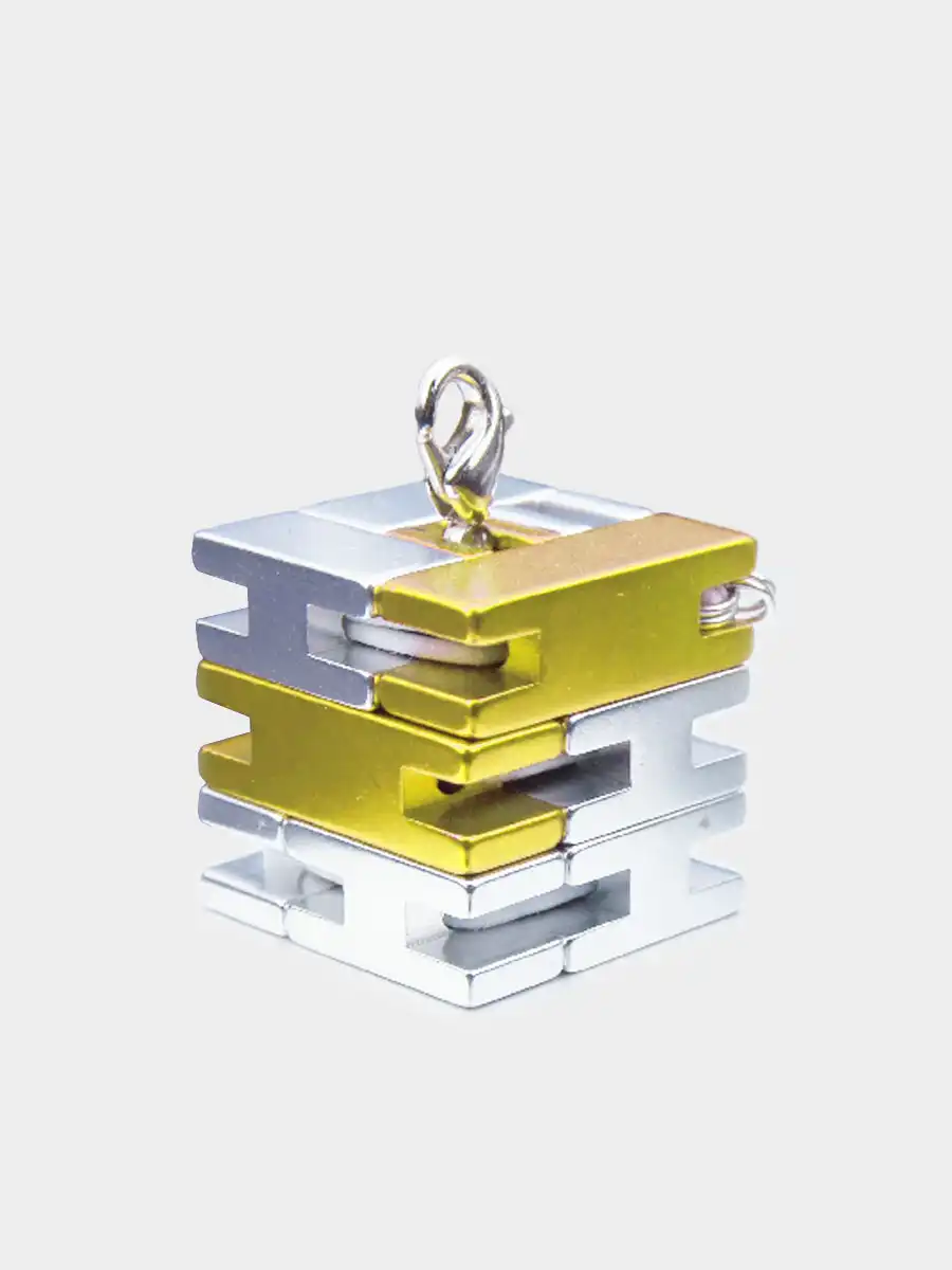 Mini Line Cube Gold