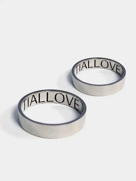 TIALLOVE Titanium Rings (Type B)