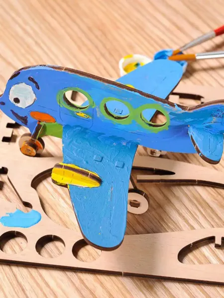 3D Puzzle Airplane