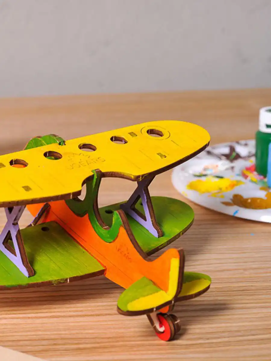 3D Puzzle Biplane