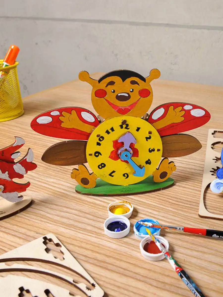 3D Puzzle Clock