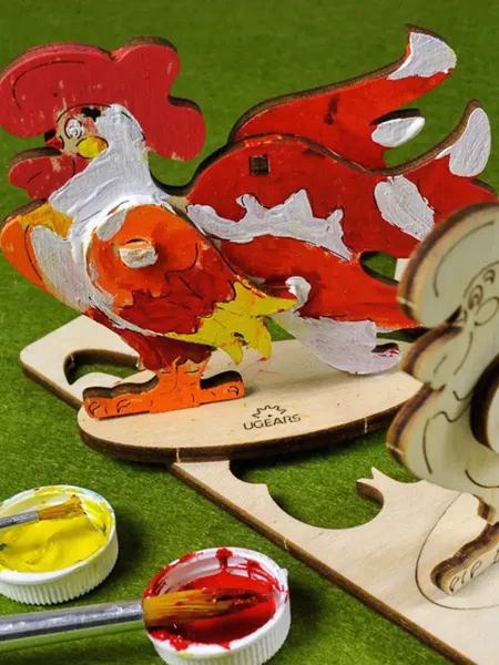 3D Puzzle Cockerel