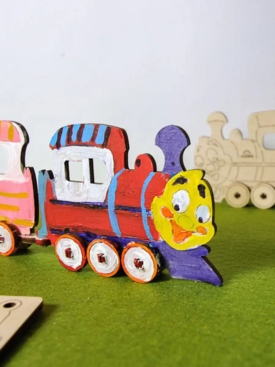 3D Puzzle Locomotive