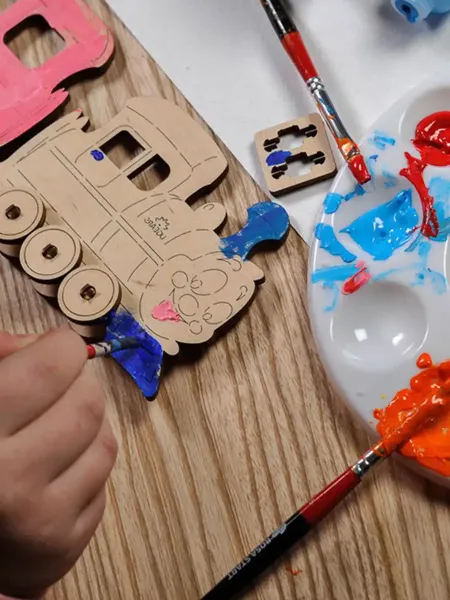 3D Puzzle Locomotive
