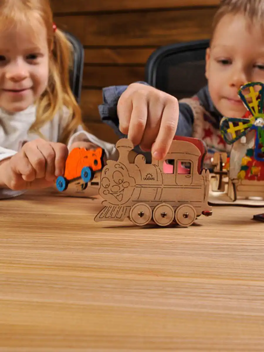 3D Puzzle Locomotive
