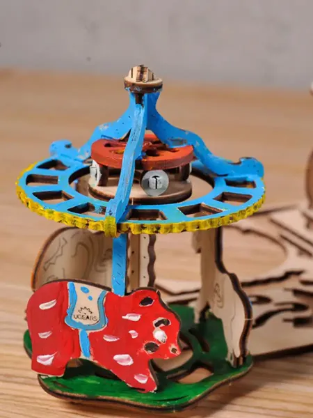 3D Puzzle Merry-go-round