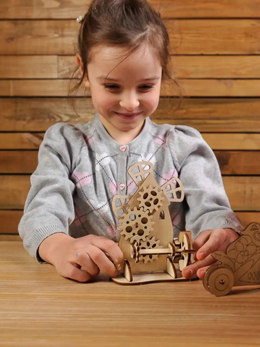 3D Puzzle Merry-go-round