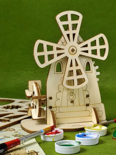 3D Puzzle Mill