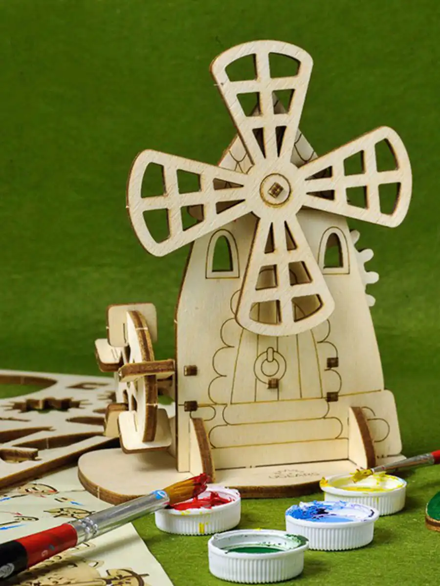 3D Puzzle Mill