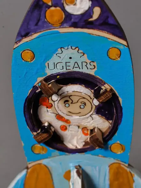 3D Puzzle Rocket