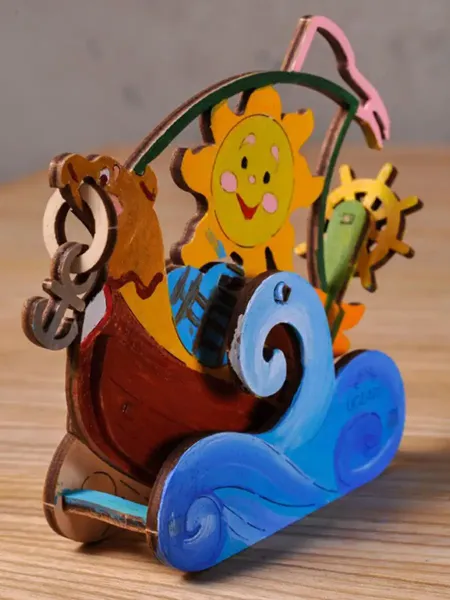 3D Puzzle Sailboat