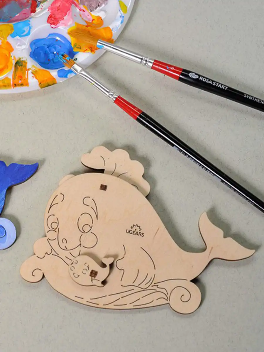 3D Puzzle Whale