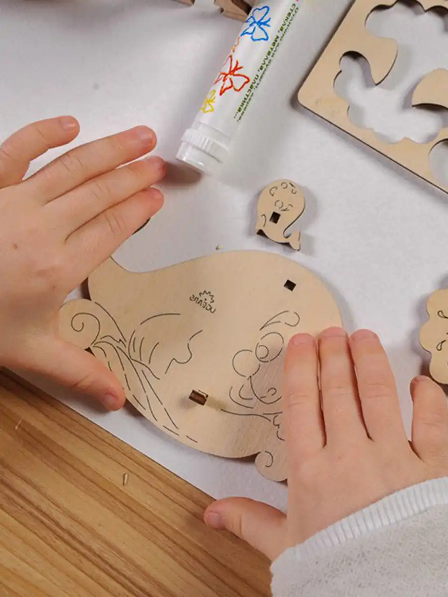 3D Puzzle Whale