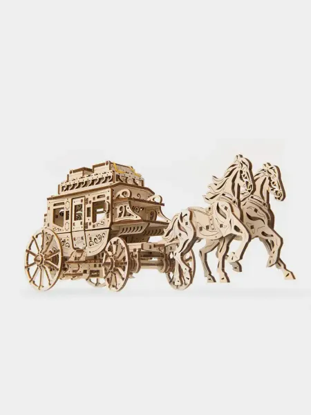 3D Puzzle Stagecoach