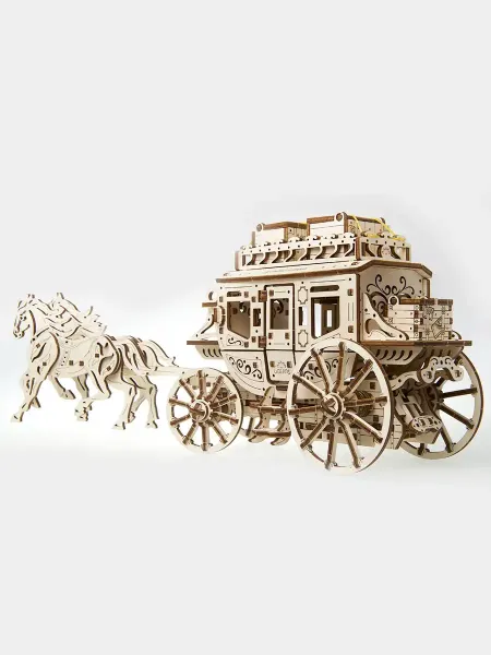 3D Puzzle Stagecoach