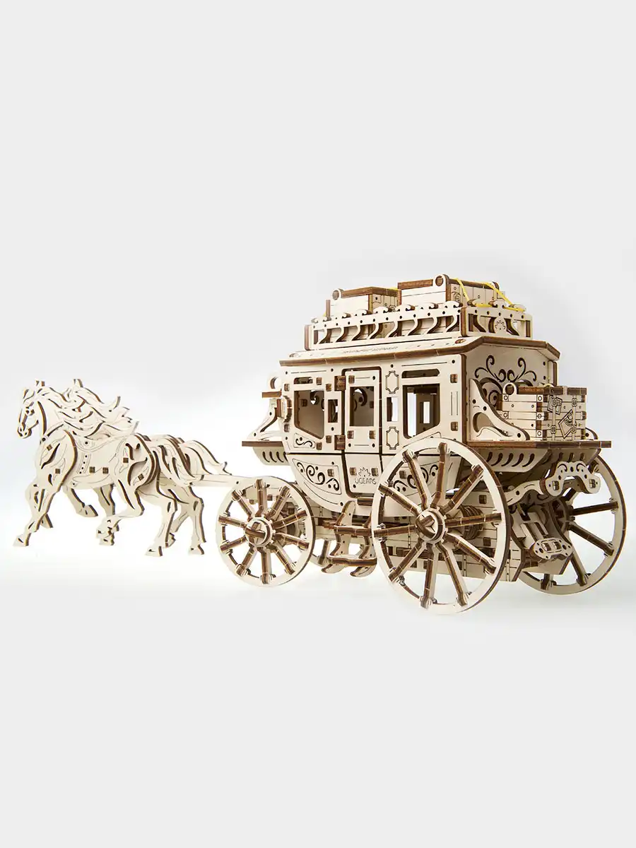 3D Puzzle Stagecoach