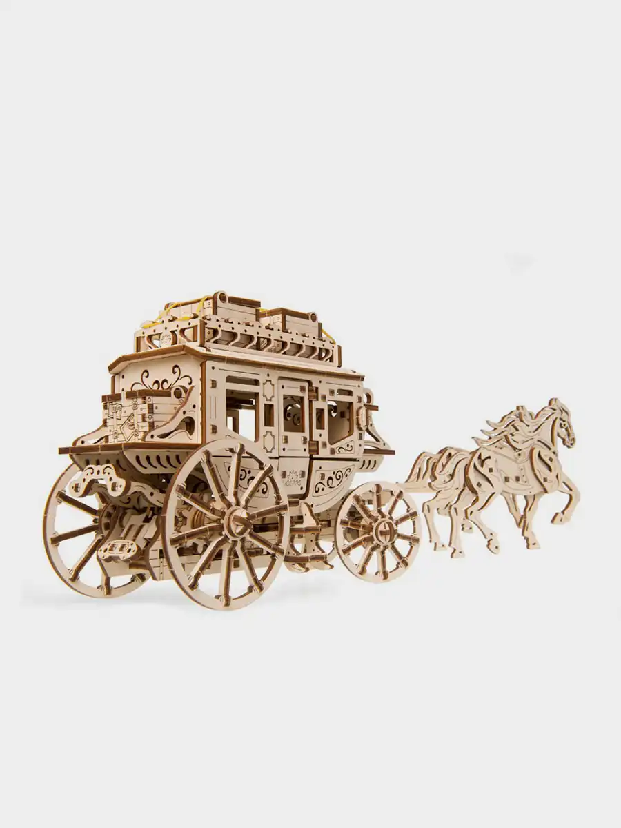 3D Puzzle Stagecoach