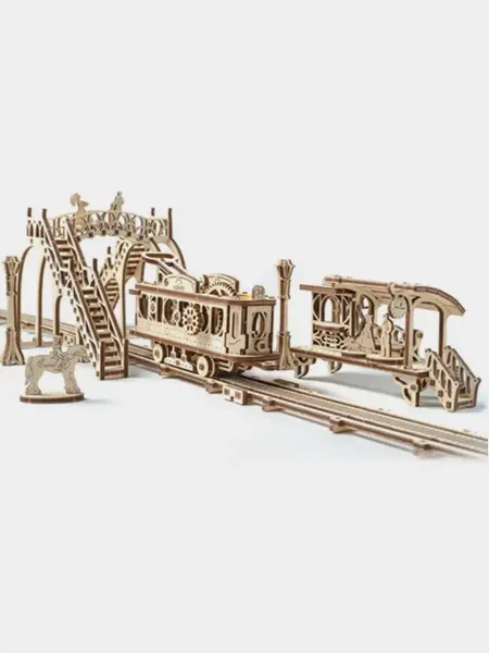 3D Puzzle Tram Line