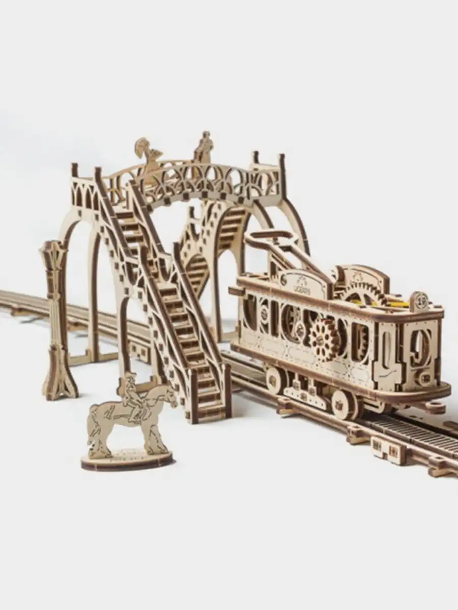 3D Puzzle Tram Line