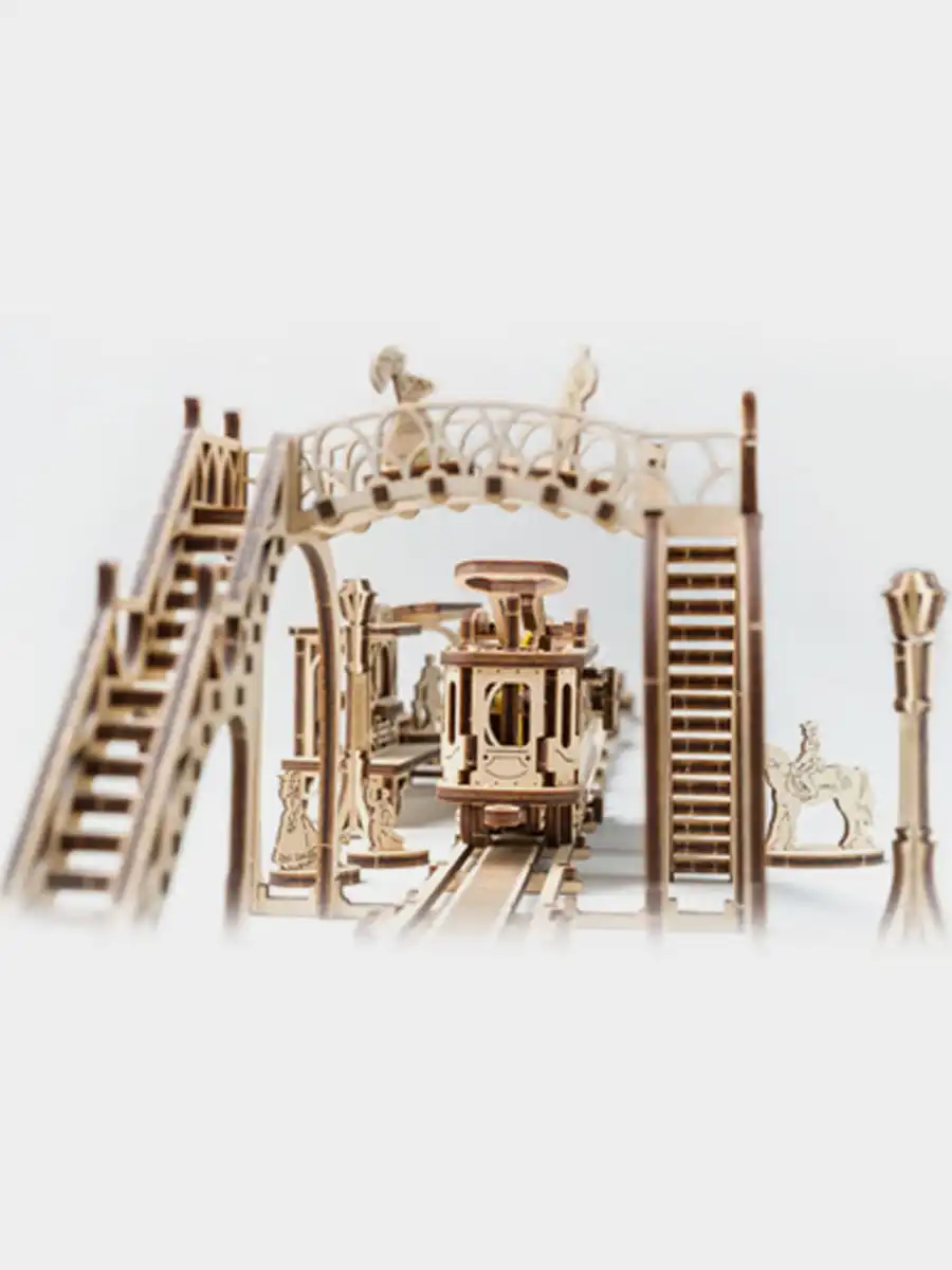 3D Puzzle Tram Line