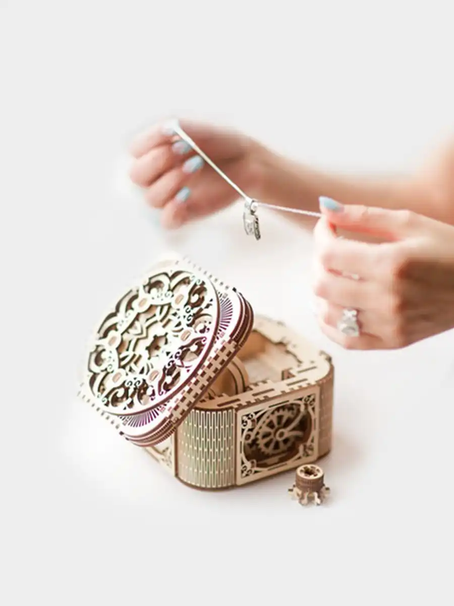 3D Puzzle Treasure Box