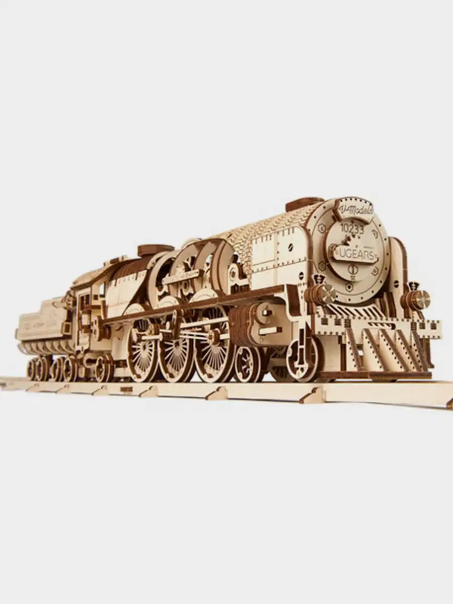 3D Puzzle V-Express Steam Train with Tender