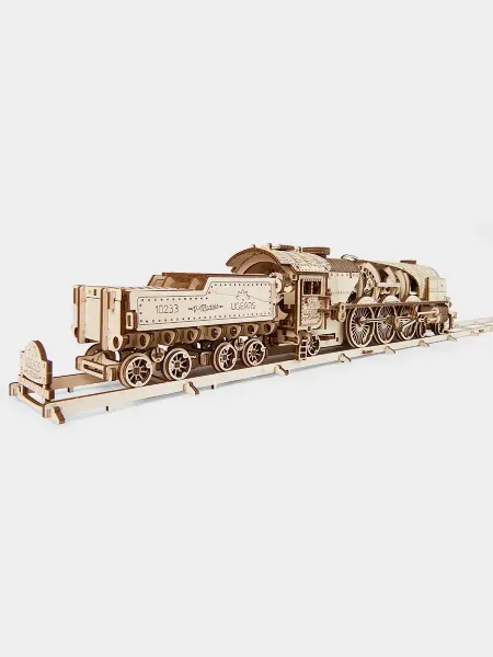 3D Puzzle V-Express Steam Train with Tender