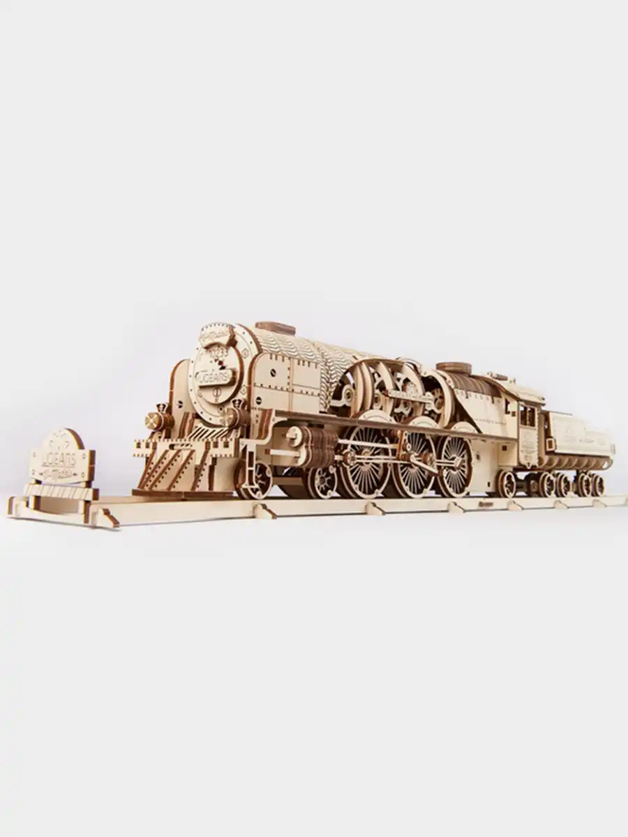 3D Puzzle V-Express Steam Train with Tender