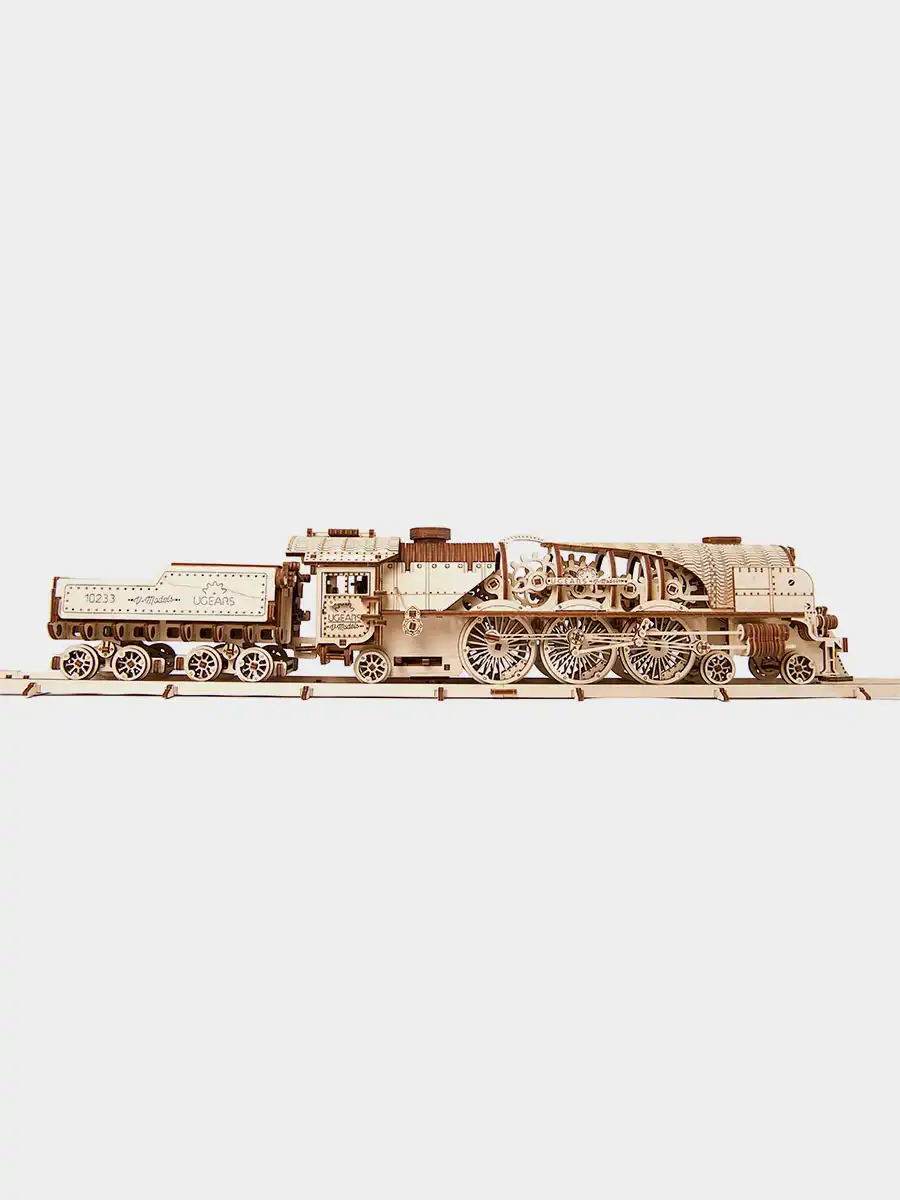 3D Puzzle V-Express Steam Train with Tender