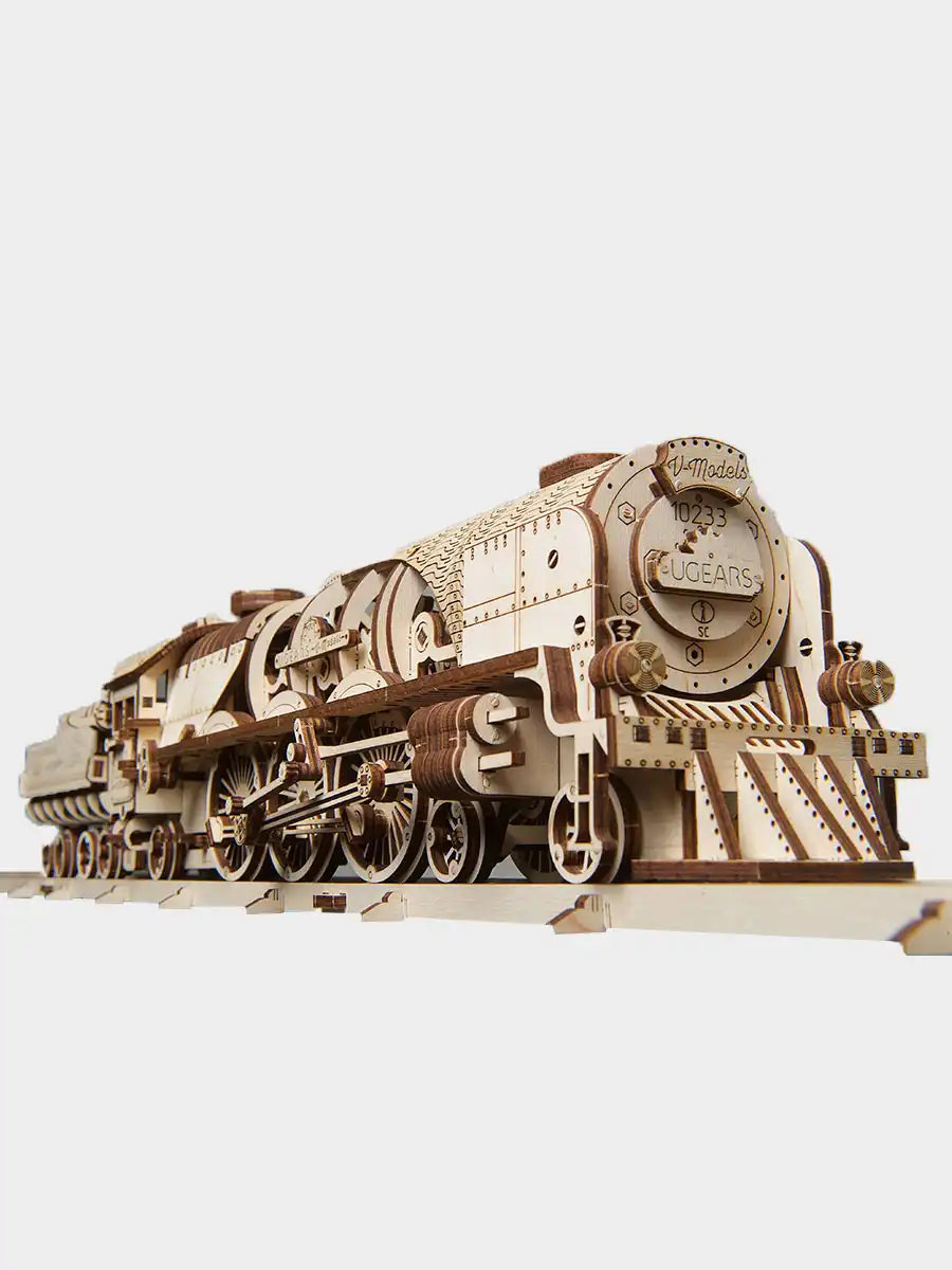 3D Puzzle V-Express Steam Train with Tender