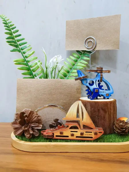 [[Limited-time offer]] Wooden Puzzle Painting Message Clip Workshop (2Persons)