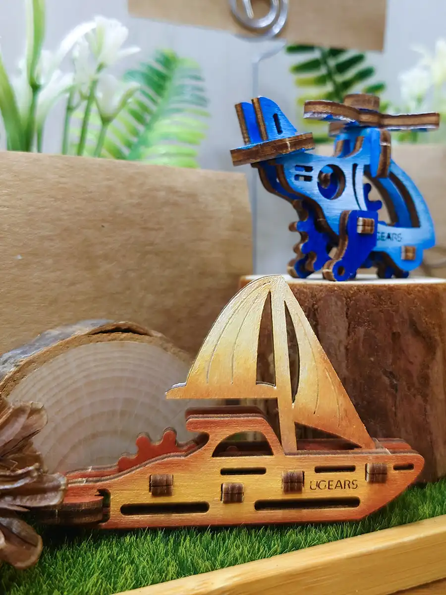 Wooden Puzzle Painting Message Clip Workshop (2Persons)