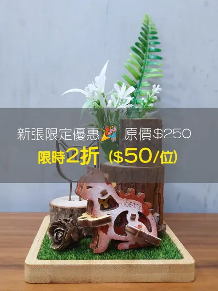 [[Limited-time offer]] Wooden Puzzle Painting Message Clip Workshop (Single)