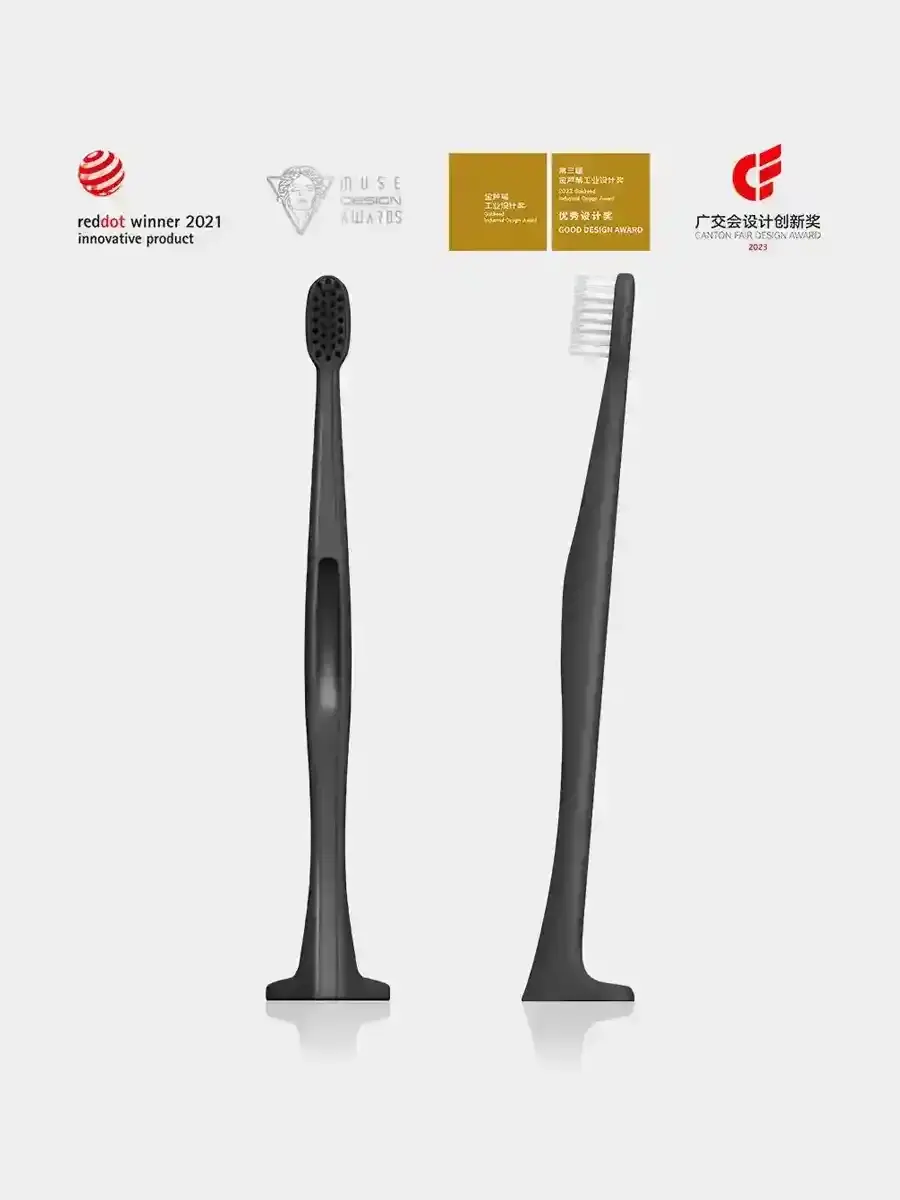 Flow T Brush Grey - Brush Head X4