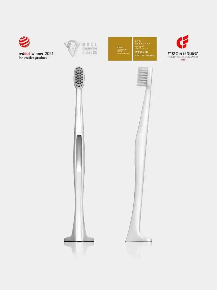 Flow T Brush White - Brush Head X4