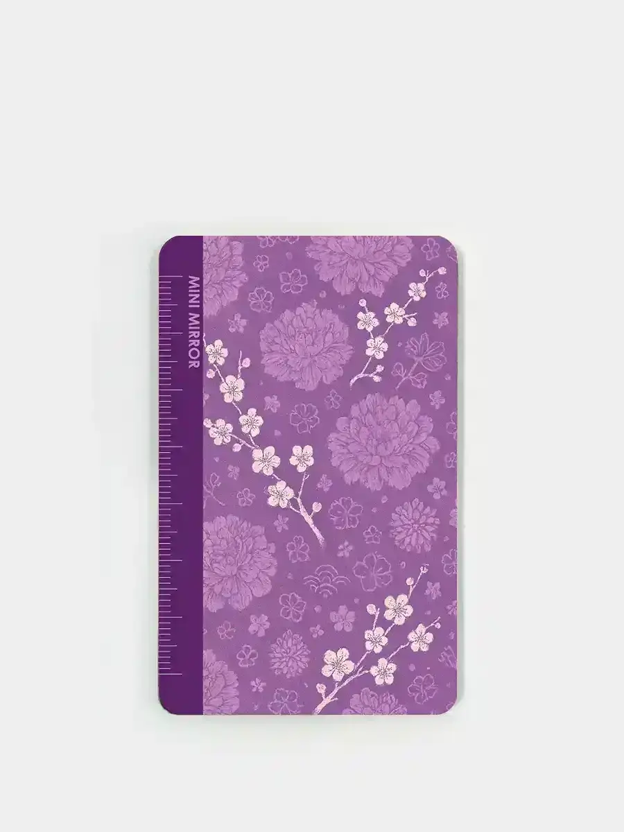 Mini Mirror Pattern Purple