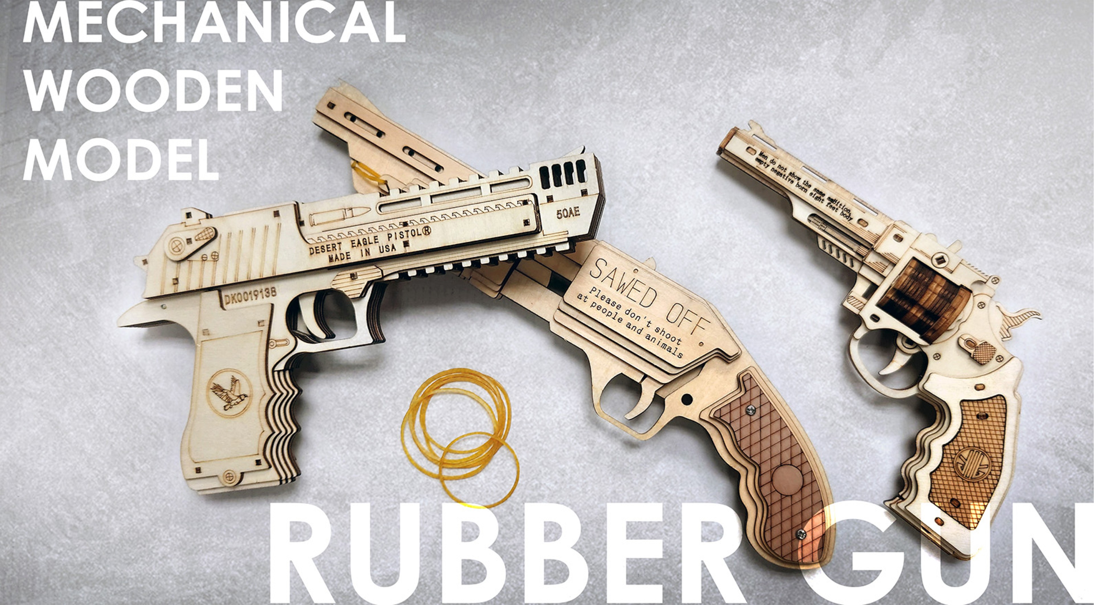 Rubber Gun Model