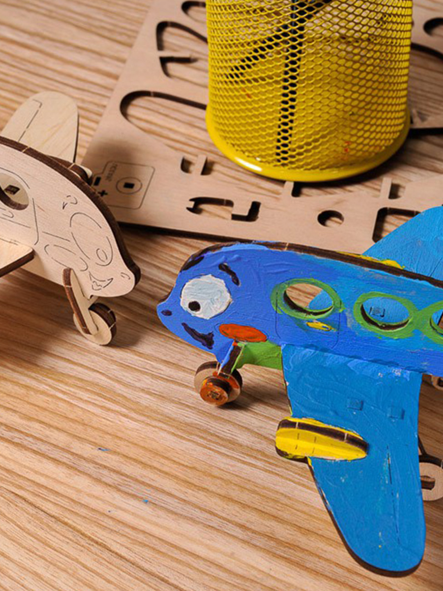 3D Puzzle Airplane