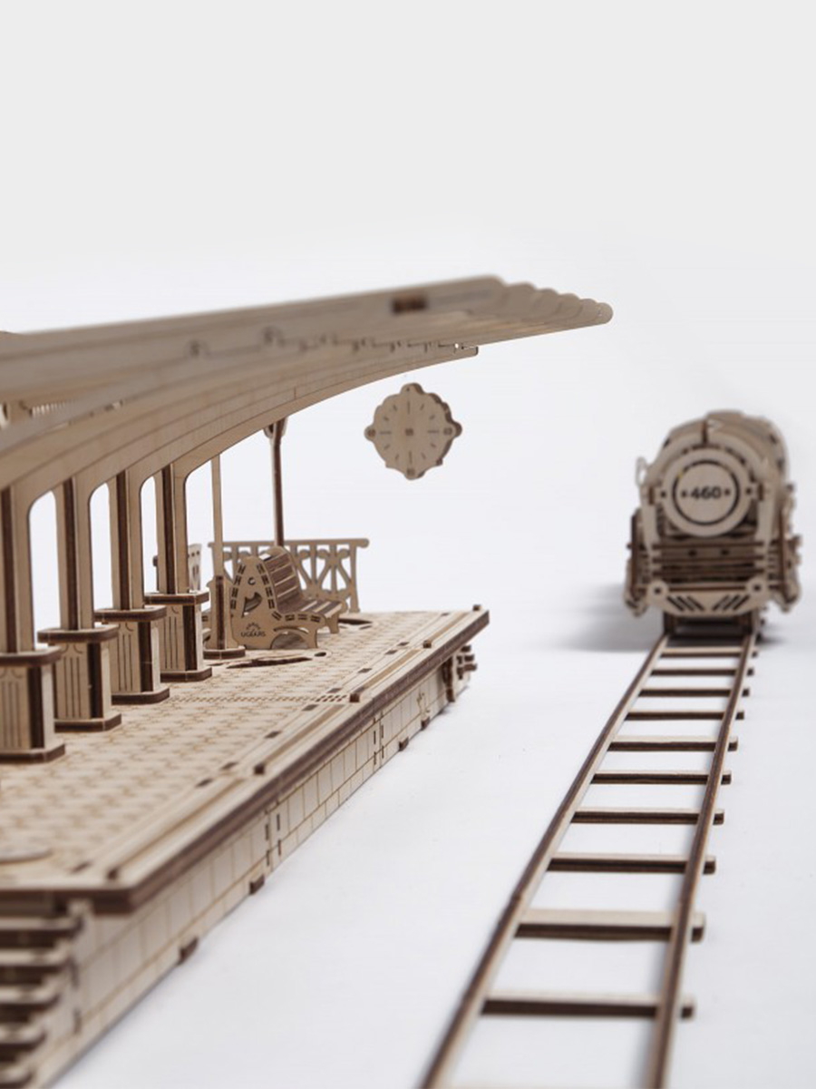 3D Puzzle Railway Platform